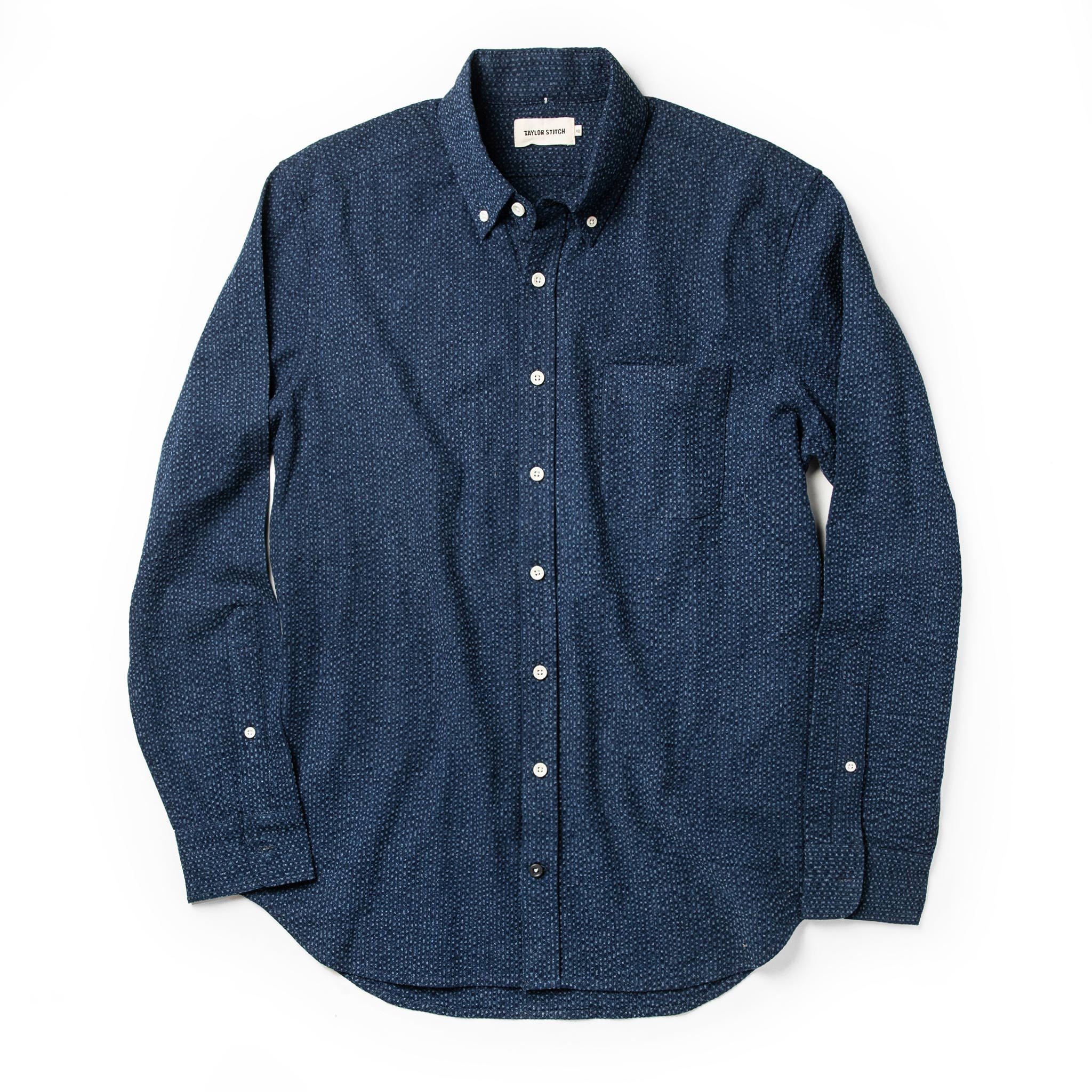 flatlay of shirt, Wovens by Taylor Stitch