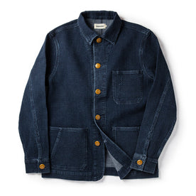 The Ojai Jacket in Indigo Diamond Plate - featured image