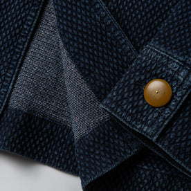 material shot of fabric detail and interior