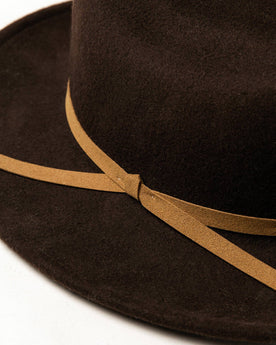 material shot of hat, detailing, Accessories by Taylor Stitch