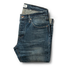 The Slim Jean in Organic Selvage 12-month Wash - featured image