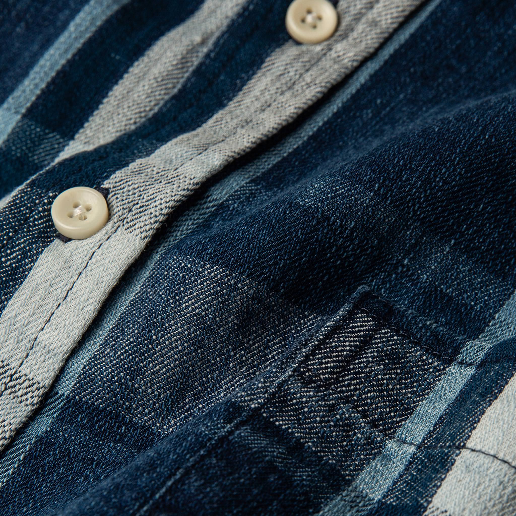 material shot of fabric detail, Wovens by Taylor Stitch