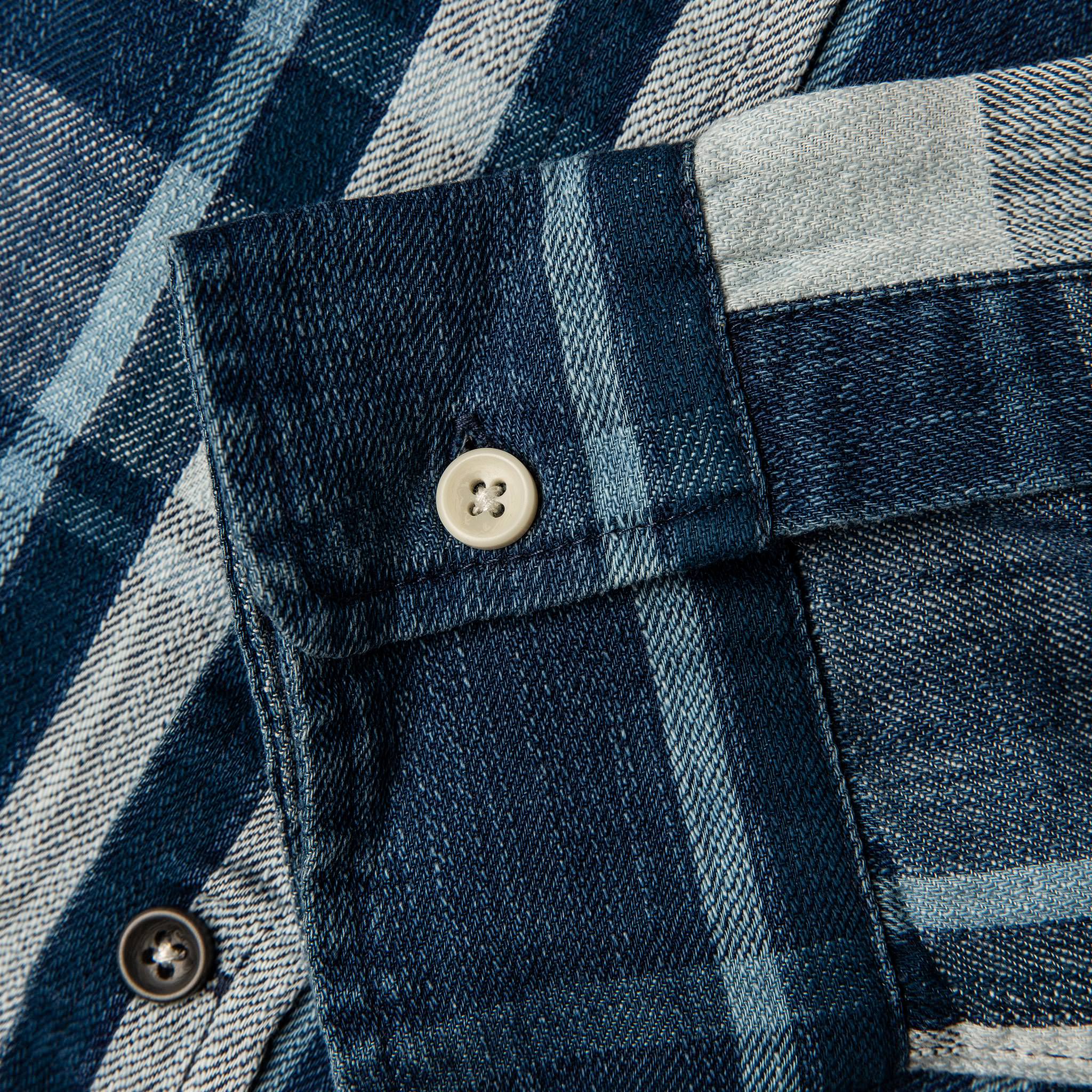 material shot of cuff, Wovens by Taylor Stitch