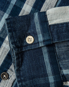 material shot of cuff, Wovens by Taylor Stitch