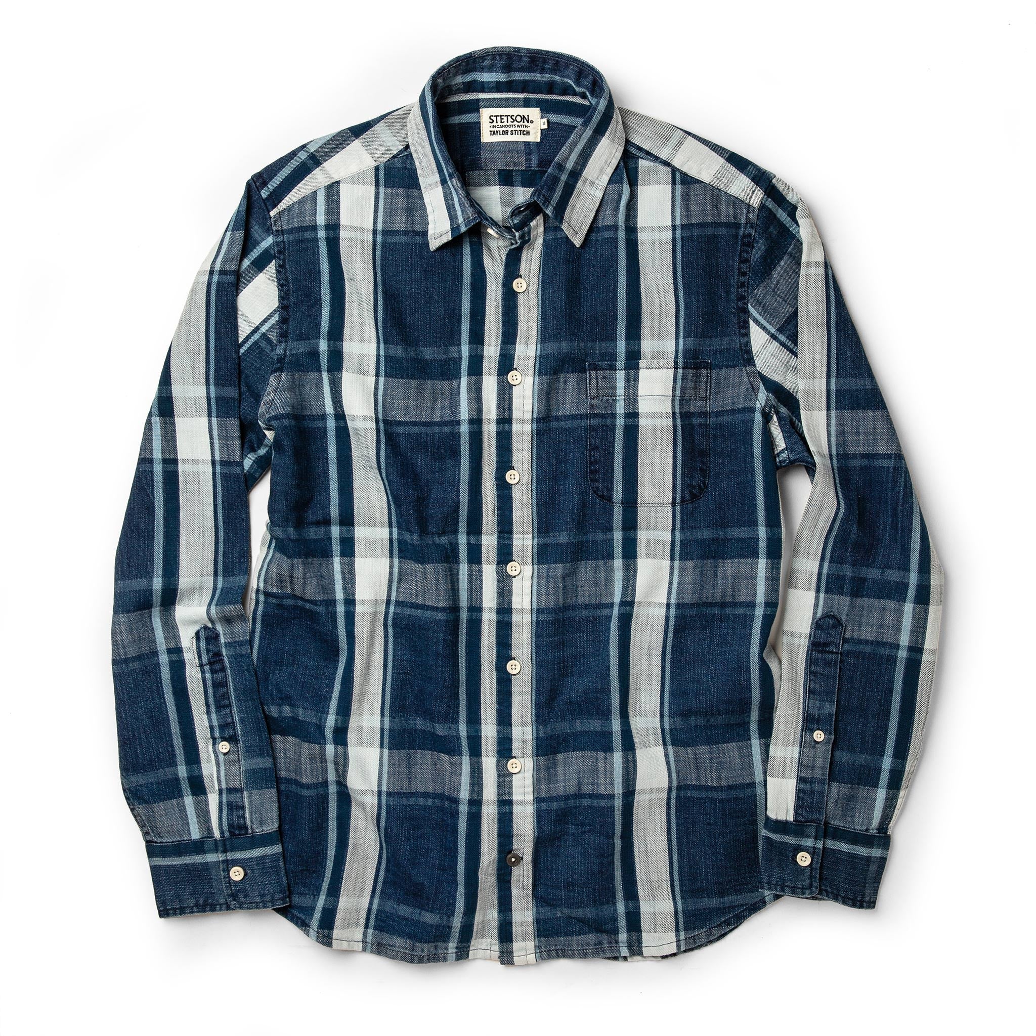 flatlay of shirt, Wovens by Taylor Stitch