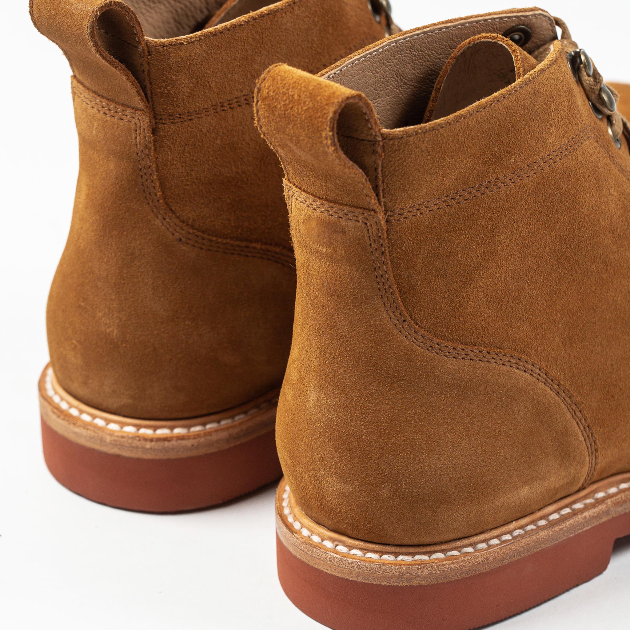 The Trench Boot in Butterscotch Weatherproof Suede: Alternate Image 5, Footwear by Taylor Stitch