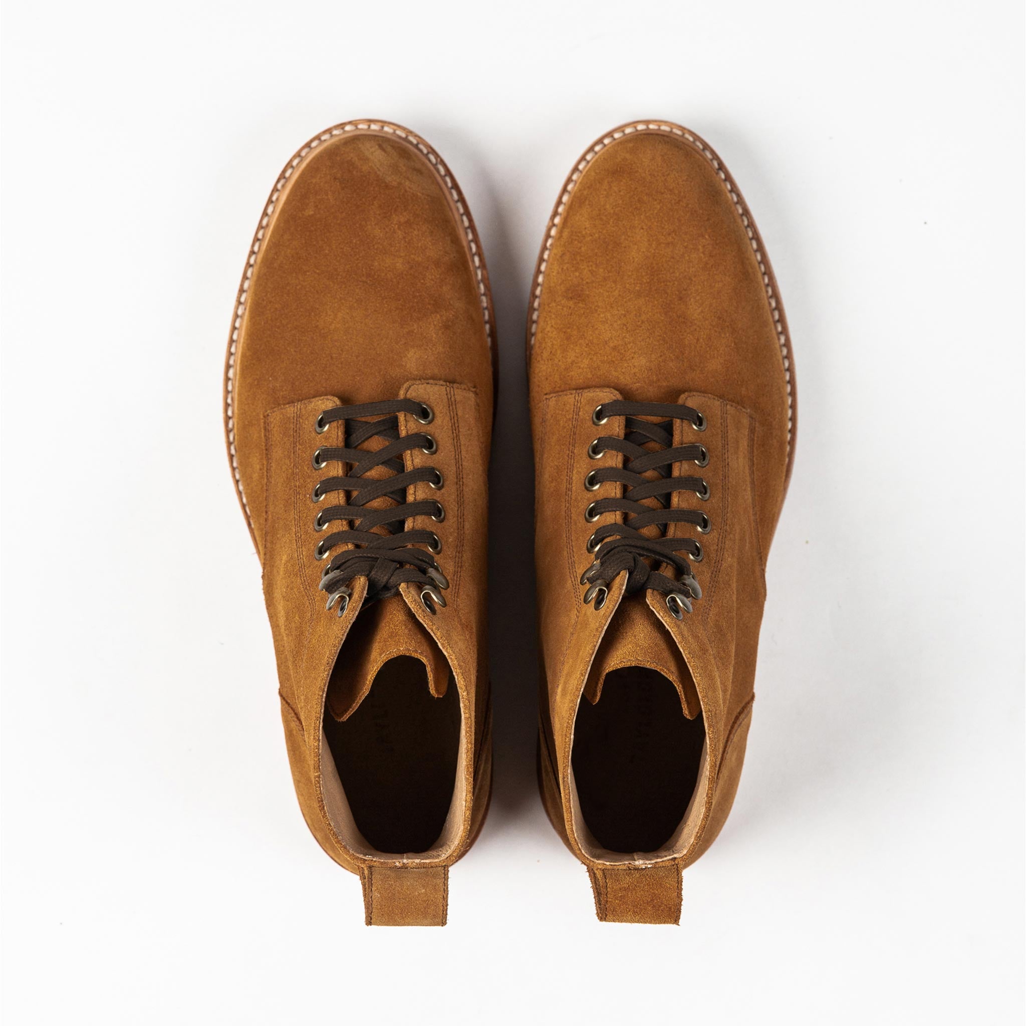 The Trench Boot in Butterscotch Weatherproof Suede: Alternate Image 7, Footwear by Taylor Stitch