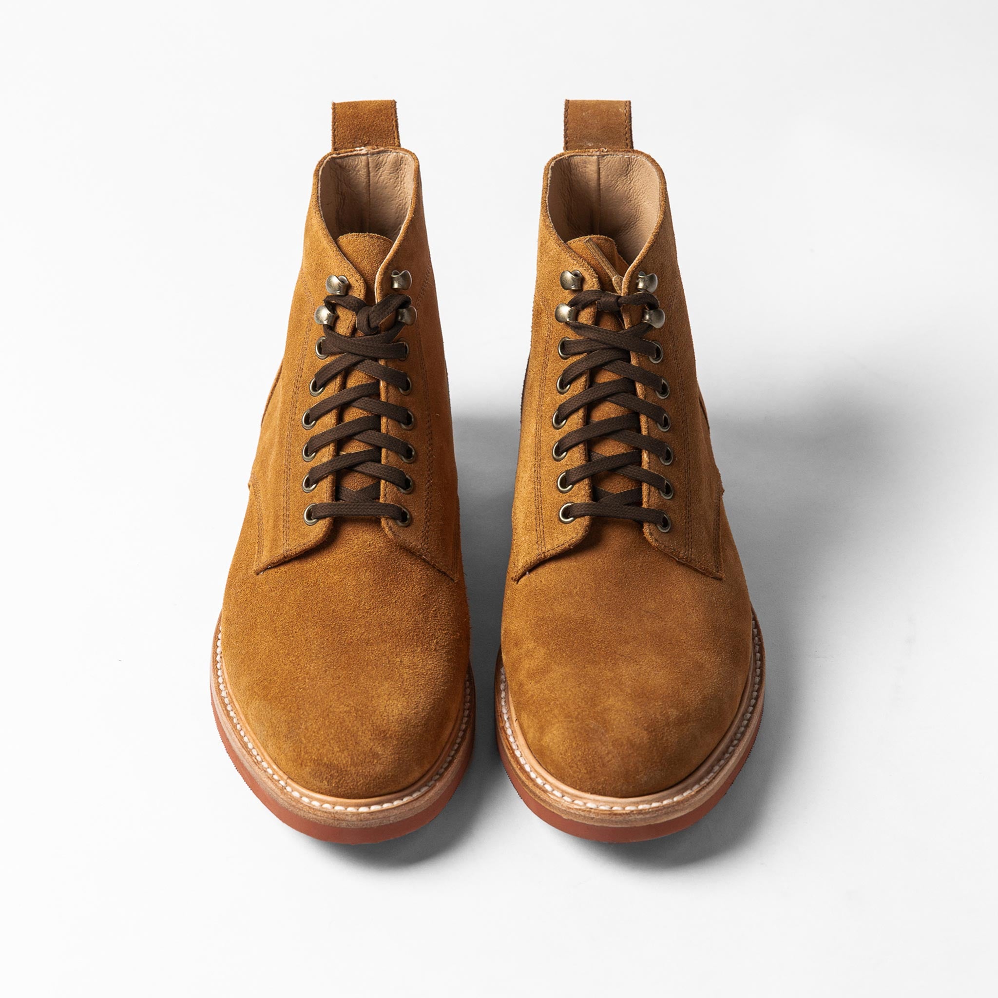 The Trench Boot in Butterscotch Weatherproof Suede: Alternate Image 9, Footwear by Taylor Stitch