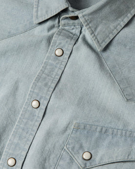 material shot of chest, Wovens by Taylor Stitch