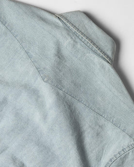 material shot of back, Wovens by Taylor Stitch