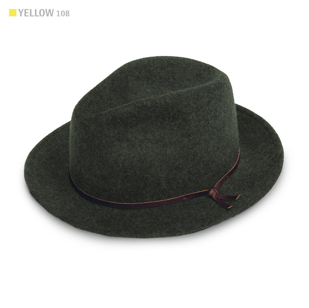 The Luke Fedora in Olive: Featured Image, Basics by Taylor Stitch