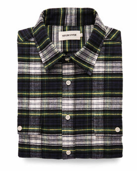 The Yosemite Shirt in Blue Tartan: Featured Image, Wovens by Taylor Stitch