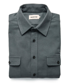 The Yosemite Shirt in Slate: Featured Image, Wovens by Taylor Stitch